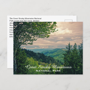 Grote Smoky Mountains National Park Feiten Briefkaart
