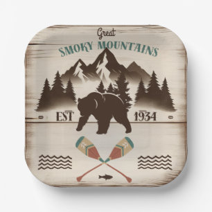 Grote Smoky Mountains, TN beer Papieren Bordje