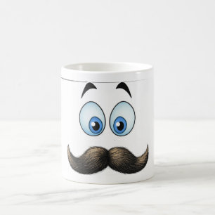 grote snor koffiemok