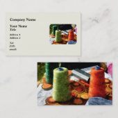 Grote spillen van draad visitekaartje (Voorkant / Achterkant)