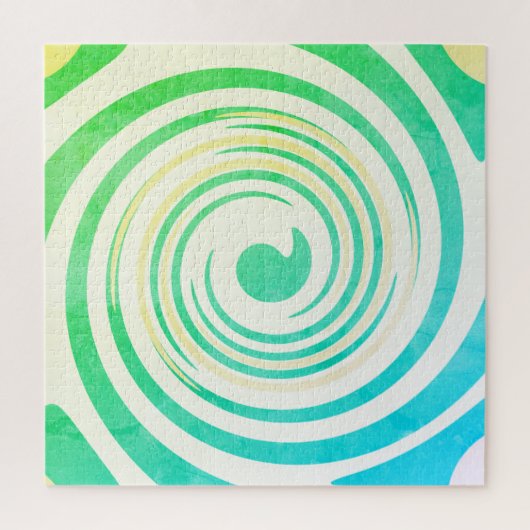 Grote spiraal puzzel (Verticaal)