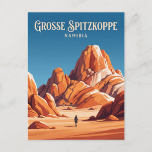 Grote Spitzkoppe Namibië Briefkaart
