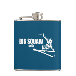 Grote Squaw Maine Skier Heupfles