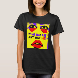 Grote stapel nonsens - Sty met een vreemde Fun Re T-shirt
