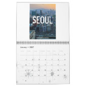 Grote steden in Zuid-Korea Kalender (Jan 2027)