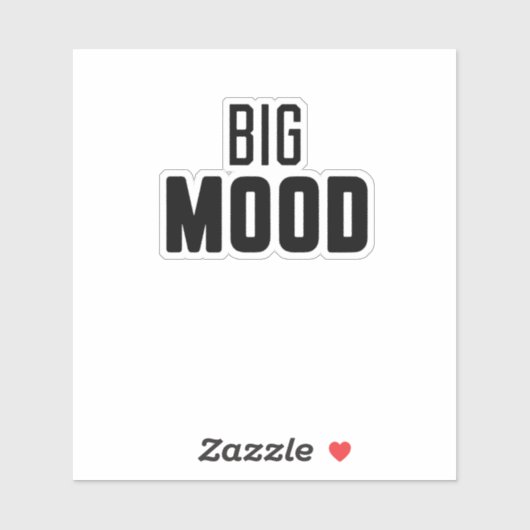 Grote stemming sticker (Vel)