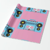 Grote stereo cadeaupapier (Uitgerold)