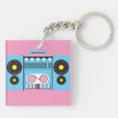 Grote stereo sleutelhanger (Achterkant)