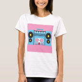 Grote stereo t-shirt (Voorkant)
