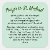 Grote stickers bidden tot St. Michael de Archangel (Voorkant)