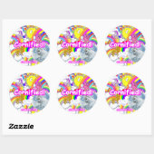 Grote Stickers! Ronde Sticker (Vel)