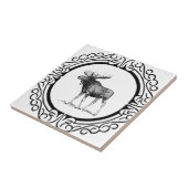 grote stierenmolen tegeltje (Zijkant)