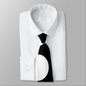 Grote Stippen in zwart-wit. Stropdas (Gebonden)