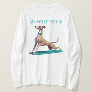 Grote stretch Whippet T-shirt
