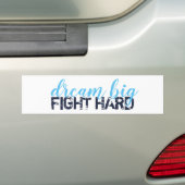 grote strijd bumpersticker (Op auto)