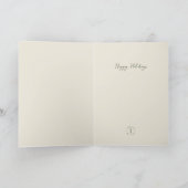 Grote strik van gestreepte lint kaart (Binnen)