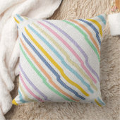 Grote stripespasta kussen (Deken)