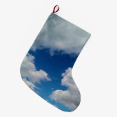 Grote stukken cloud kerstsok (Voorkant (Hangend))