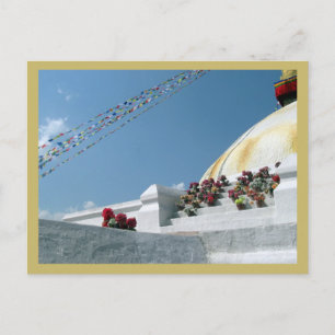 Grote Stupa van Boudhanath Briefkaart