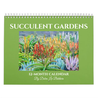 Grote Succulente tuinen Kalender