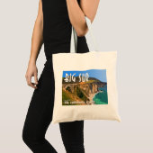 Grote Sur California Pacific Coast Highway Tote Bag (Voorkant (product))