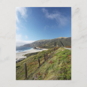Grote Sur-perfectie waar de bergen rollen Briefkaart