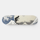 Grote Surfer van Kanagawa Skateboard (Horizontaal)