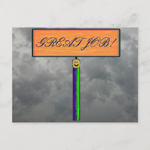 GROTE TAAK! Postkaart