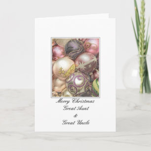 Grote Tante & Grote Oom Vrolijke Kerstkaart Feestdagen Kaart