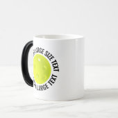 Grote tekst & Pickleball 11oz Aangepaste warmte ve Magische Mok (Voorkant links)