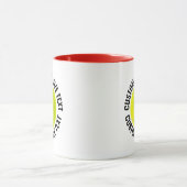Grote tekst RODE Combo 11oz aangepaste Pickleball Mok (Midden)