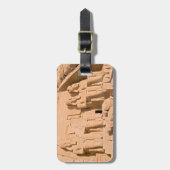 Grote tempel van Abu Simbel - Ramses II - Egypte Bagagelabel (Voorkant verticaal)