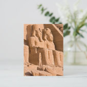 Grote tempel van Abu Simbel - Ramses II - Egypte Briefkaart (Staand voorkant)