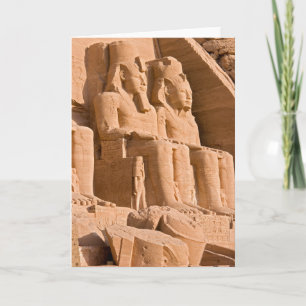 Grote tempel van Abu Simbel - Ramses II - Egypte Kaart