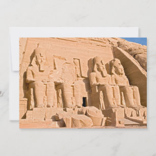 Grote tempel van Abu Simbel - Ramses II - Egypte Kaart