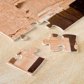 Grote tempel van Abu Simbel - Ramses II - Egypte Legpuzzel (Zijkant)