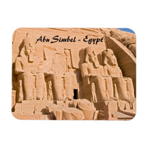 Grote tempel van Abu Simbel - Ramses II - Egypte Magneet