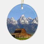 Grote Teton-bergen Keramisch Ornament (Links)