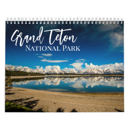 Grote Teton National Park Landscape Fotografie Kalender