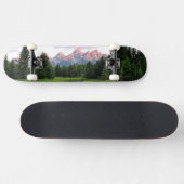 Grote Teton reflecteert over de Beaver-obligatie Skateboard (Horizontaal)