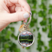 Grote Teton reflecteert over de Beaver-obligatie Sleutelhanger (Hand)