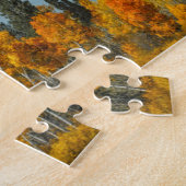 Grote Tetongebergte in de Herfst Legpuzzel (Zijkant)