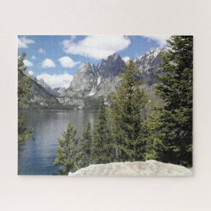 Grote Tetons Schilderachtig Uitzicht Design Puzzle Legpuzzel