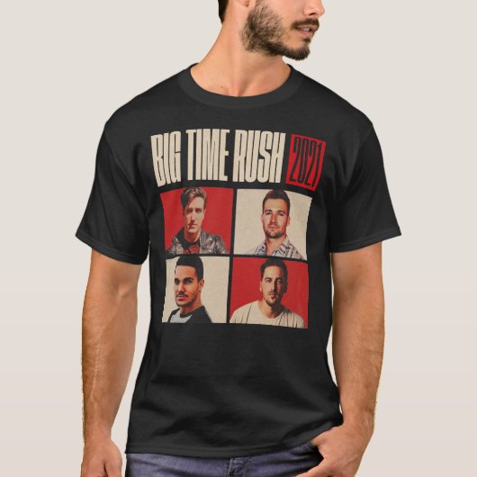 Grote tijd Rush BTR Classic T-Shirt (Voorkant)
