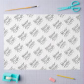 Grote Tissue Papier Bedrijf Logo Custom Gedrukt (Craft)