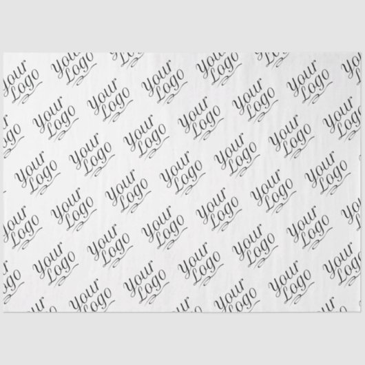 Grote Tissue Papier Bedrijf Logo Custom Gedrukt (Voorkant)