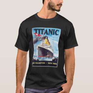 Grote Titanic Kostuum T-shirt  Gift 1912 Histor