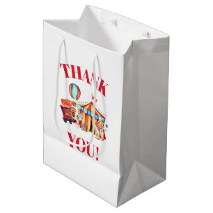 Grote Top Circus Carnaval Gast Favor Gift Bag Medium Cadeauzakje