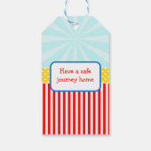 Grote Top Circus Kermis Cadeaubijsluiter Cadeaulabel (Achterkant)