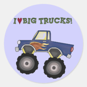Grote Trucks Thema Leuke Stickers